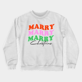 Marry Christmas Retro Christmas Vol.2 Crewneck Sweatshirt